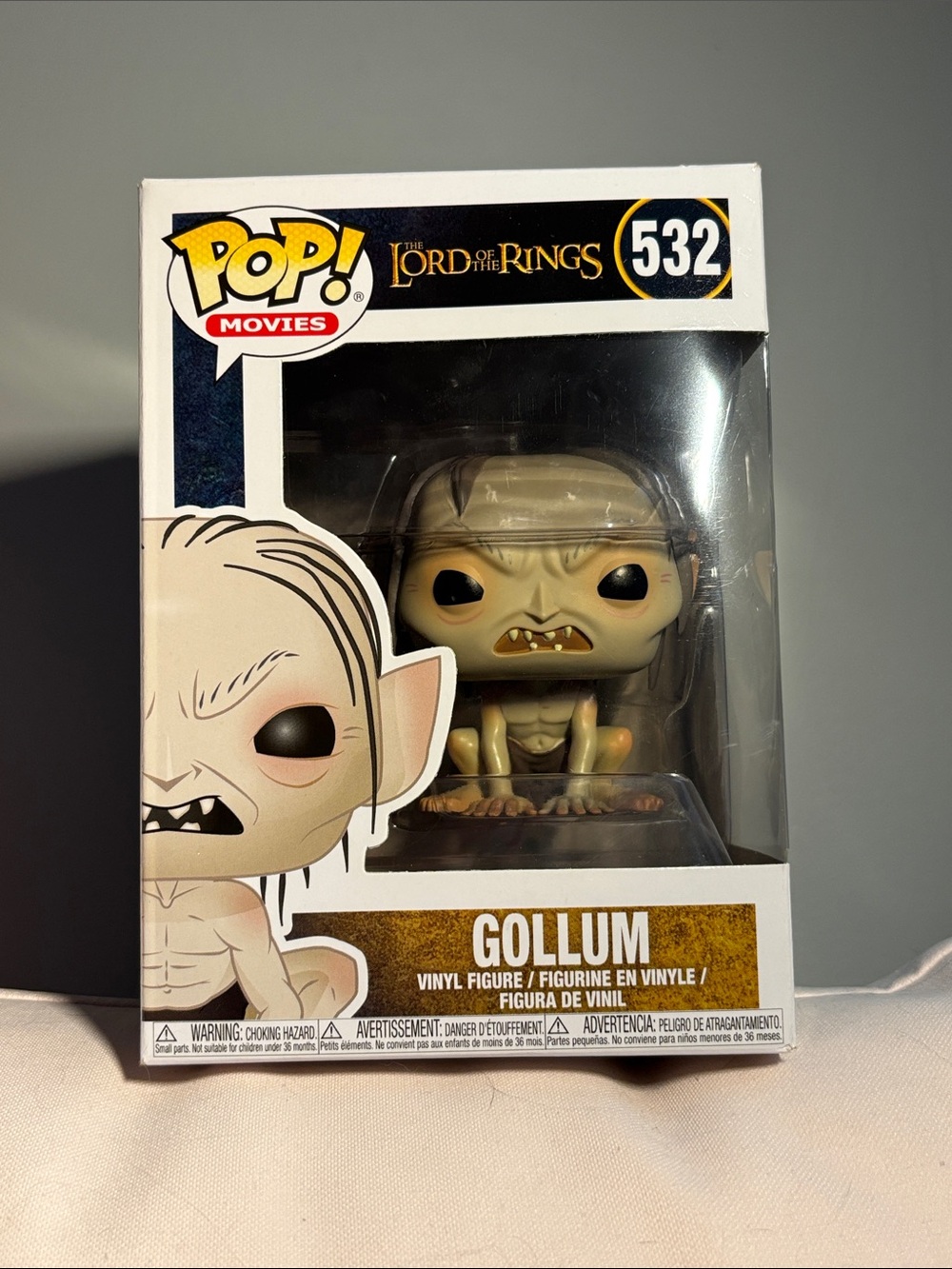 Gollum Lord Of The Rings Funko Pop Collectible Figure #532